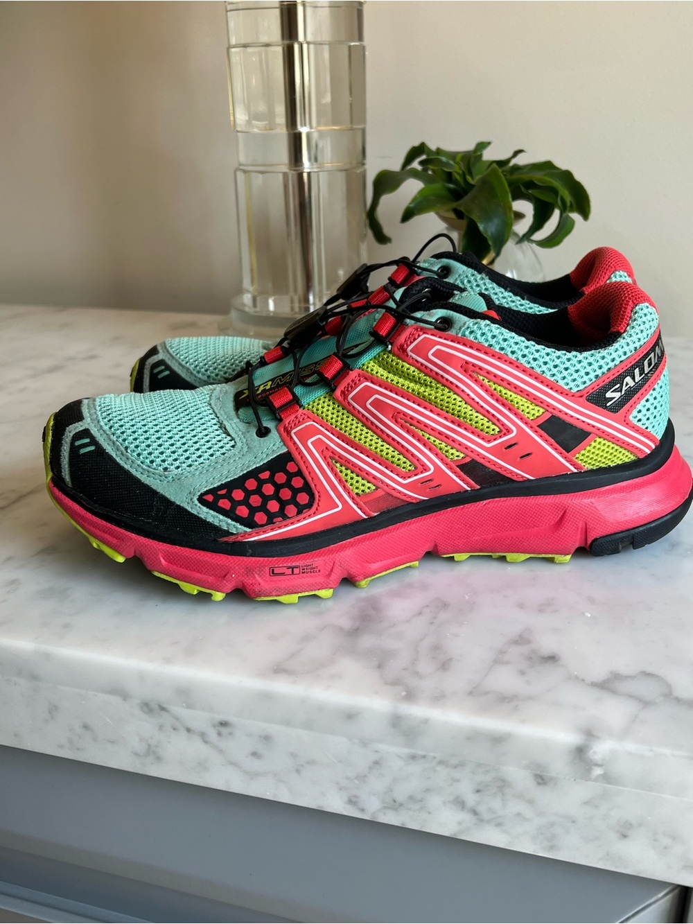 Salomon XR Mission 1 Women's Trail Running Quick Lace Shoes Size 8 - Picture 2 of 10